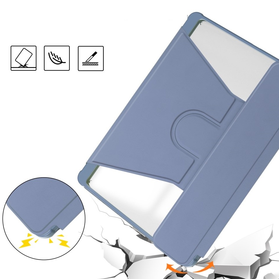 Чехол BECOVER 360° Rotatable для Samsung Galaxy Tab S10 Plus Purple (712269) Особенности противоударный