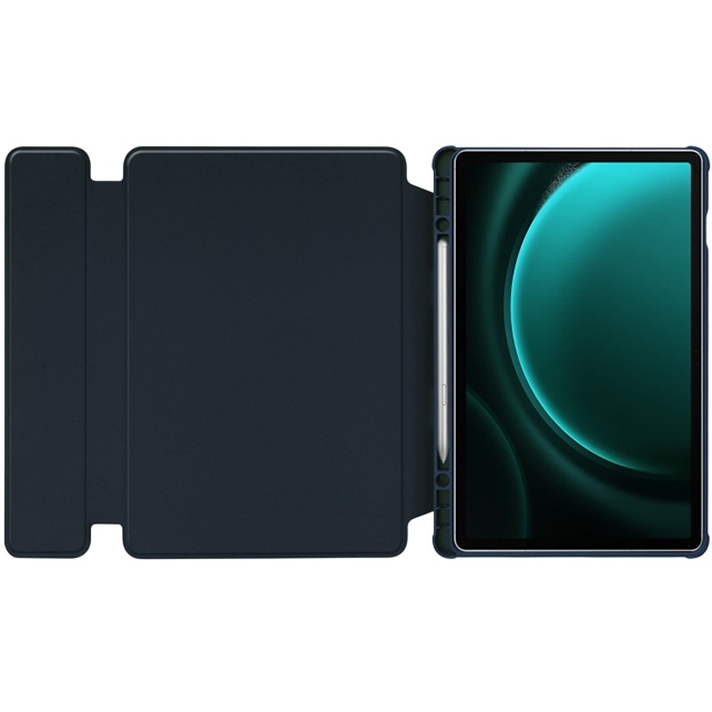 Чохол BECOVER 360° Rotatable до Samsung Galaxy Tab S10 Plus Deep Blue (712265) Матеріал штучна шкіра