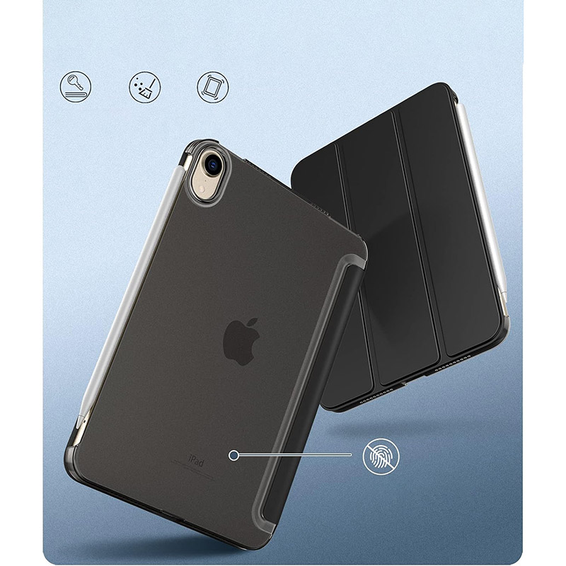 Чохол BECOVER Tri Fold Hard для Apple iPad Mini 7 2024 Black (712450) Сумісність за брендом Apple