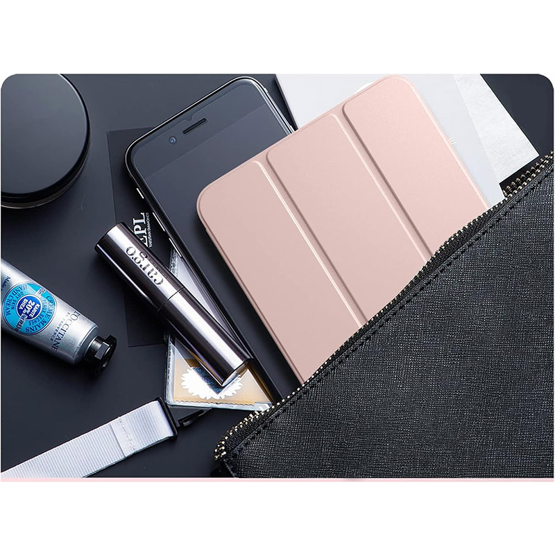 Чохол BECOVER Tri Fold Hard для Apple iPad Mini 7 2024 Pink (712454) Особливості трансформується в підставку