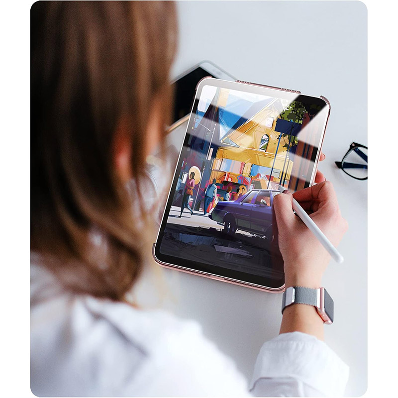 Зовнішній вигляд Чохол BECOVER Tri Fold Hard для Apple iPad Mini 7 2024 Rose Gold (712456)
