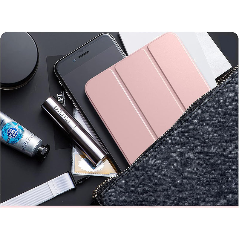 Чохол BECOVER Tri Fold Hard для Apple iPad Mini 7 2024 Rose Gold (712456) Особливості трансформується в підставку
