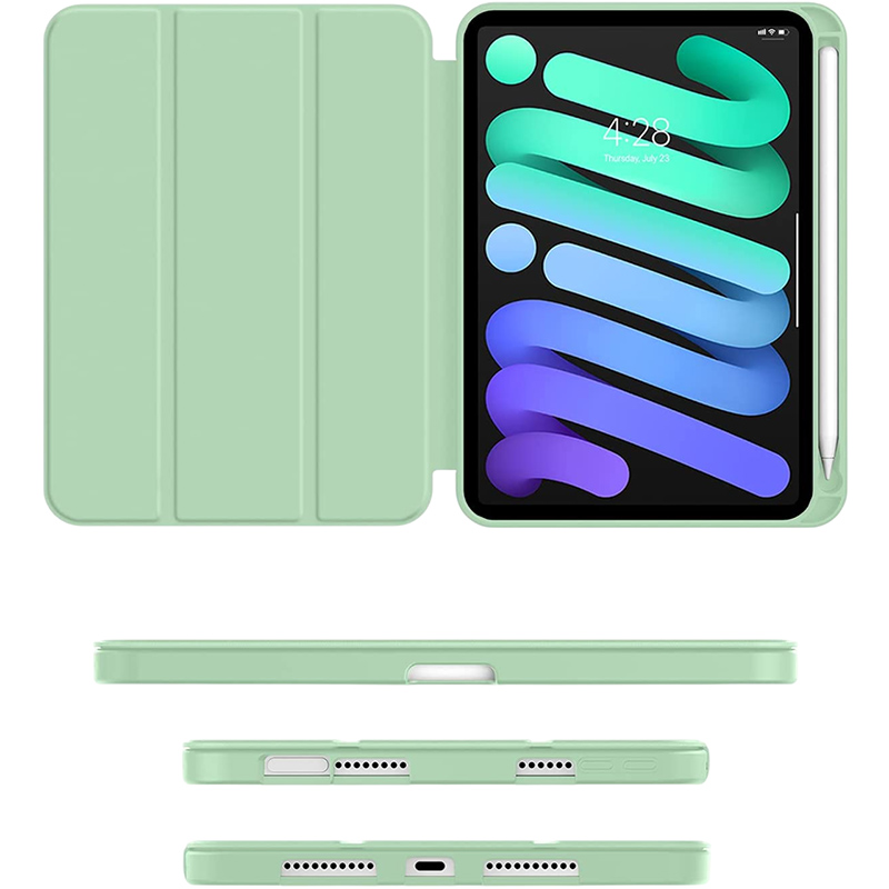Чехол BECOVER Direct Charge Pen Apple Pencil для Apple iPad Mini 7 2024 Green (712460) Совместимость по модели Apple iPad mini 7