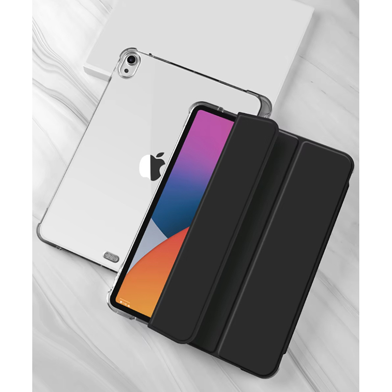 Зовнішній вигляд Чохол BECOVER Soft Edge з кріпленням Apple Pencil для Apple iPad Mini 7 2024 Black (712465)