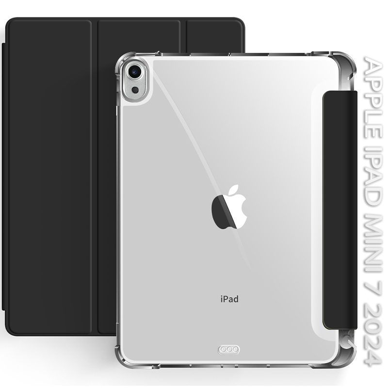Чохол BECOVER Soft Edge з кріпленням Apple Pencil для Apple iPad Mini 7 2024 Black (712465) Сумісність за брендом Apple