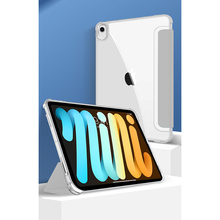 Чехол BECOVER Soft Edge с креплением Apple Pencil для Apple iPad Mini 7 2024 Gray (712468)