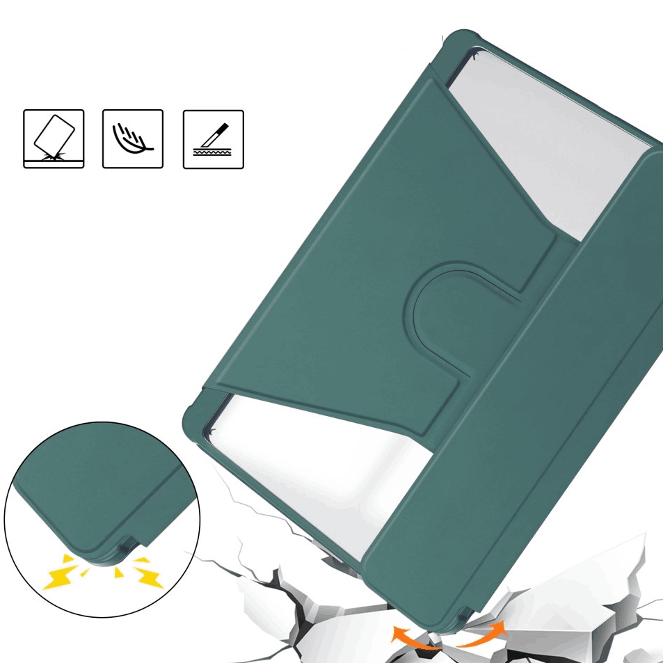 Чохол BECOVER 360° Rotatable до Samsung Galaxy Tab S10 Plus Dark Green (712266) Особливості обертання на 360 градусів