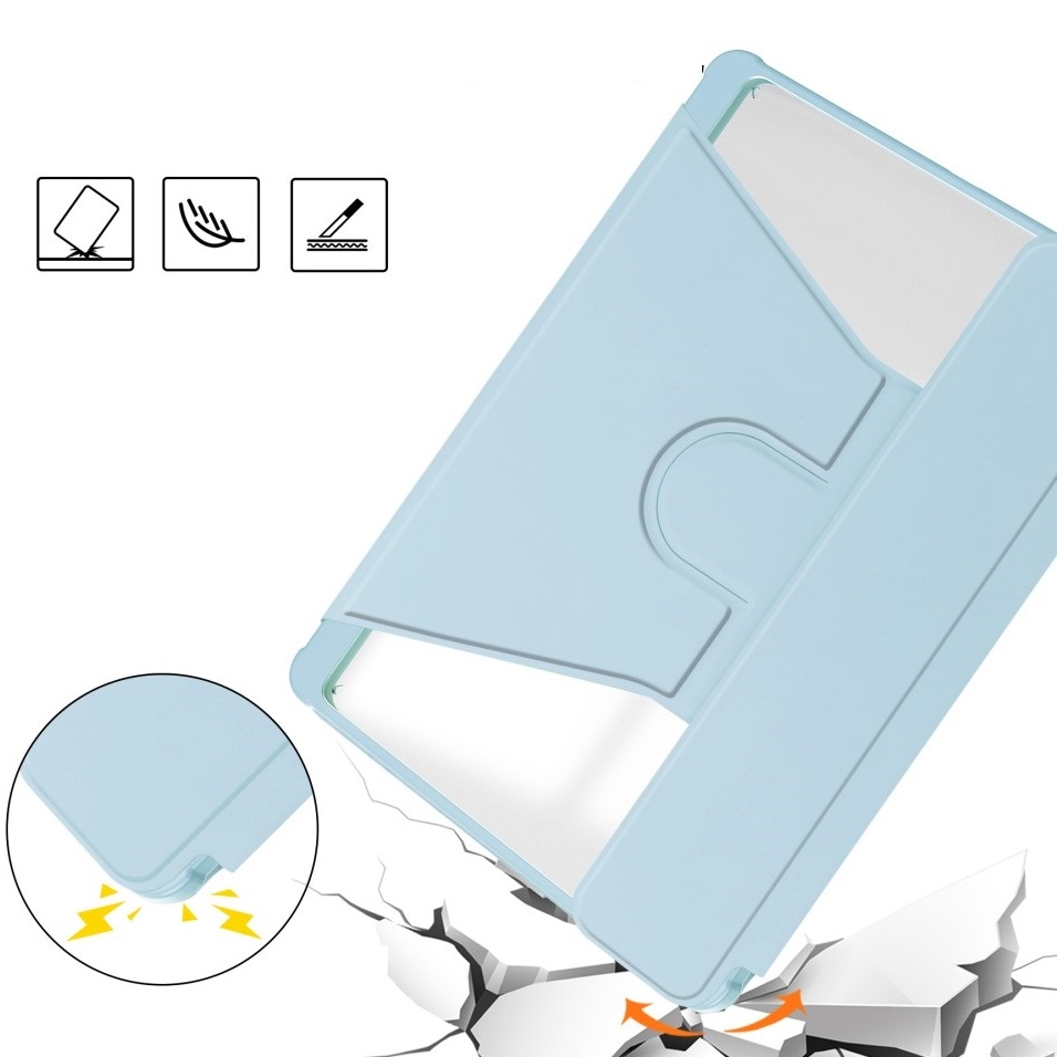 Зовнішній вигляд Чохол BECOVER 360° Rotatable до Samsung Galaxy Tab S10 Plus Light Blue (712267)