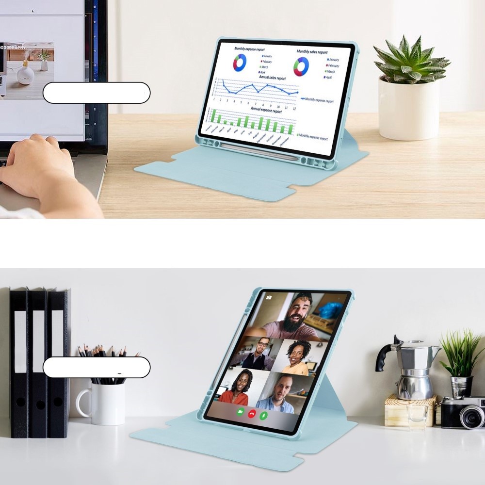 Фото Чохол BECOVER 360° Rotatable до Samsung Galaxy Tab S10 Plus Light Blue (712267)