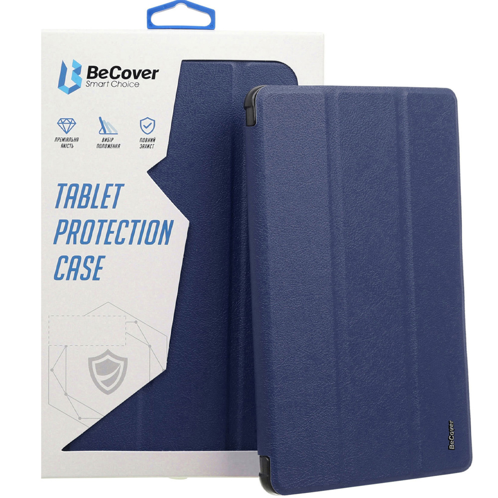 Внешний вид Чехол BECOVER Smart Case для Samsung Galaxy Tab S10 Plus 12.4" Deep Blue (712233)