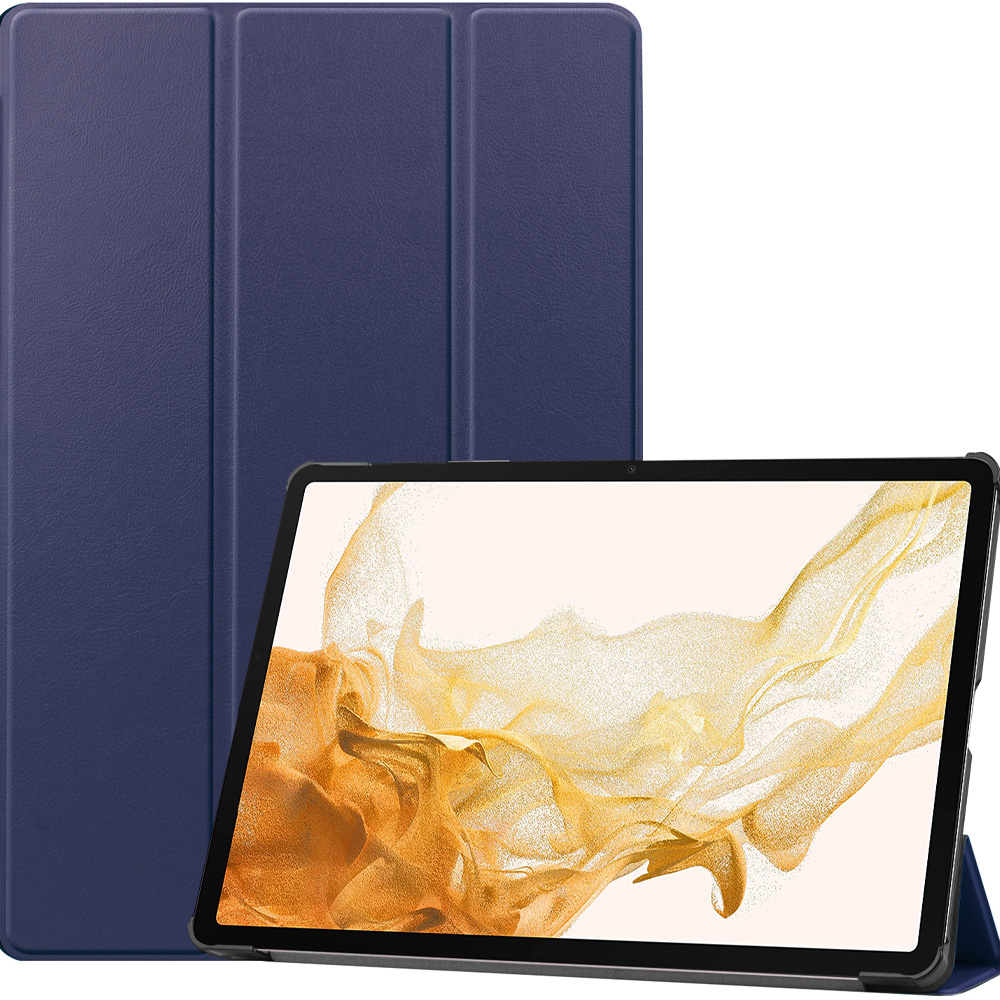 Чехол BECOVER Smart Case для Samsung Galaxy Tab S10 Plus 12.4" Deep Blue (712233) Особенности трансформируется в подставку