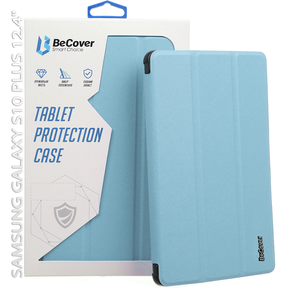Фото Чохол BECOVER Smart Case до Samsung Galaxy Tab S10 Plus 12.4" Light Blue (712236)