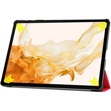 Чехол BECOVER Smart Case для Samsung Galaxy Tab S10 Plus 12.4" Red (712238)