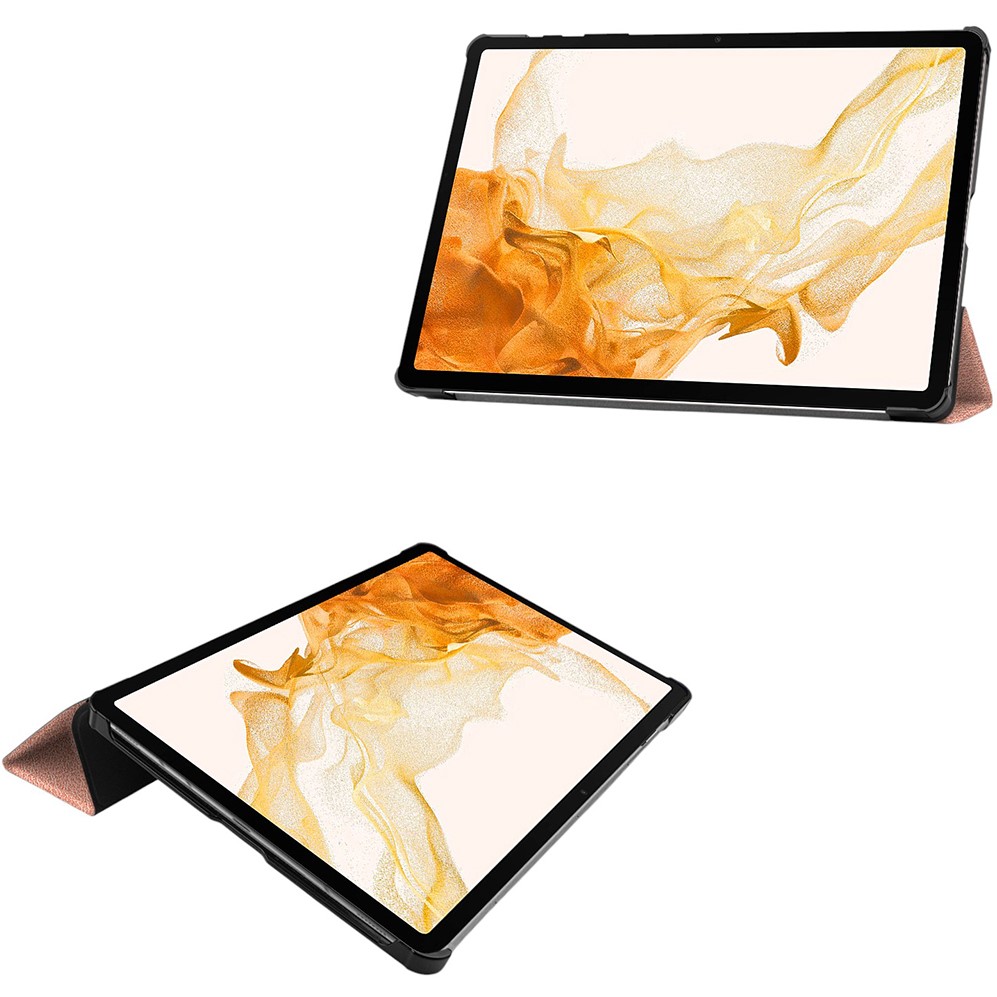 Чехол BECOVER Smart Case для Samsung Galaxy Tab S10 Plus 12.4" Rose Gold (712240) Материал искусственная кожа