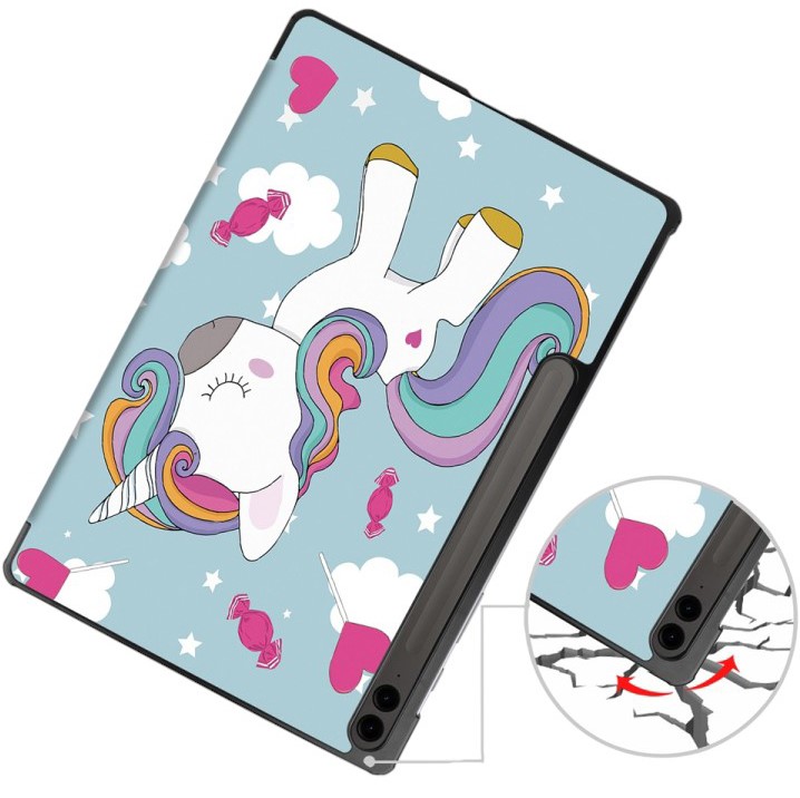 Чехол BECOVER Smart Case для Samsung Galaxy Tab S10 Plus 12.4" Unicorn (712251) Материал полиуретан