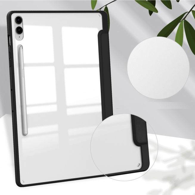 Чехол BECOVER Soft Edge для Samsung Galaxy Tab S10 Plus 12.4" Black (712252) Материал полиуретан