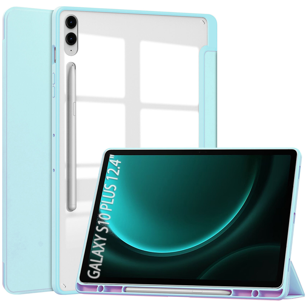 Чехол BECOVER Soft Edge для Samsung Galaxy Tab S10 Plus 12.4" Light Blue (712255)