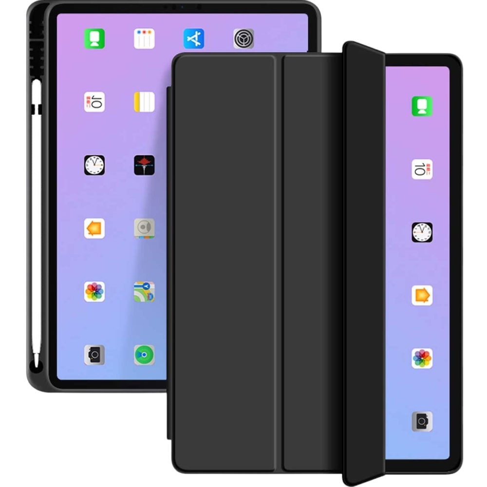 Чехол BECOVER Tri Fold Soft для Apple iPad Air 4 10.9" 2020/2021 Black (706749) Совместимость по бренду Apple