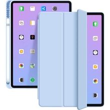 Чехол BECOVER Tri Fold Soft для Apple iPad Air 4 10.9" 2020/2021 Light Blue (706752)