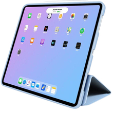 Чохол BECOVER Tri Fold Soft TPU Silicone для Apple iPad Air 4 10.9 2020/2021 Light Blue (708782)