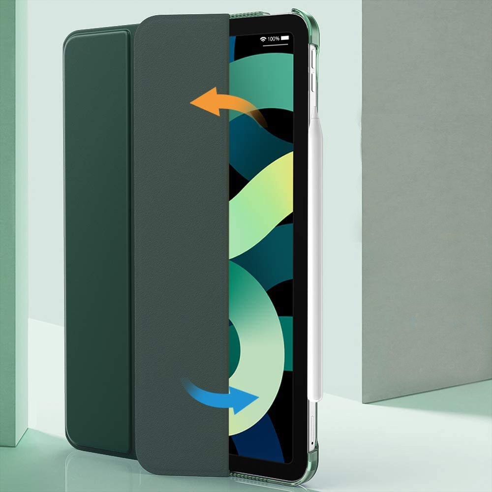 Чохол BECOVER Tri Fold Hard для Apple iPad Air 4 10.9 2020/2021 Dark Green (709659) Особливості протиударний