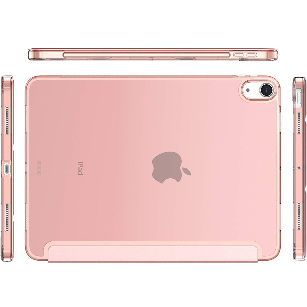 Чохол BECOVER Tri Fold Hard для Apple iPad Air 4 10.9 2020/2021 Pink (709660) Сумісність за моделлю Apple iPad Air 4