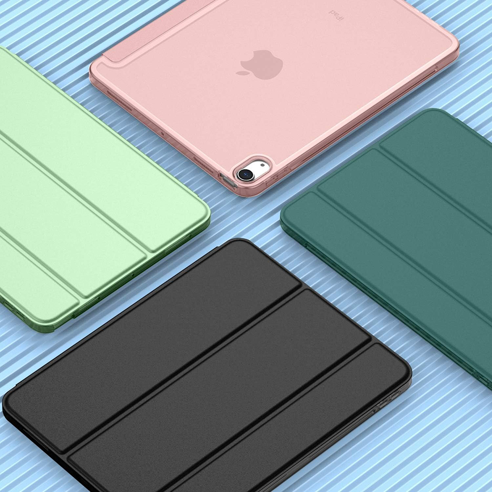 Зовнішній вигляд Чохол BECOVER Tri Fold Hard для Apple iPad Air 4/5 2020/2022 10.9" Dark Green (709662)