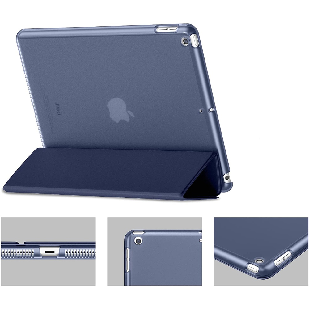Чехол BECOVER Tri Fold Hard для Apple iPad 10.2" 2019/2020/2021 Deep Blue (706865) Совместимость по модели Apple iPad 10.2 2021