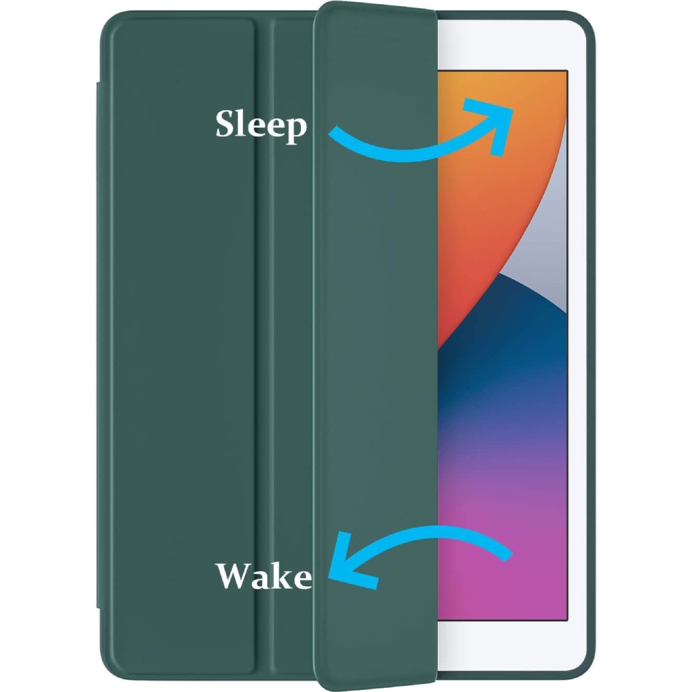 Чехол BECOVER Tri Fold Soft для Apple iPad Air 4 10.9" 2020/2021 Dark Green (706870) Совместимость по модели Apple iPad Air 4