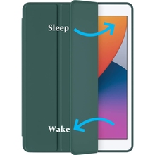 Чехол BECOVER Tri Fold Soft для Apple iPad Air 4 10.9" 2020/2021 Dark Green (706870)