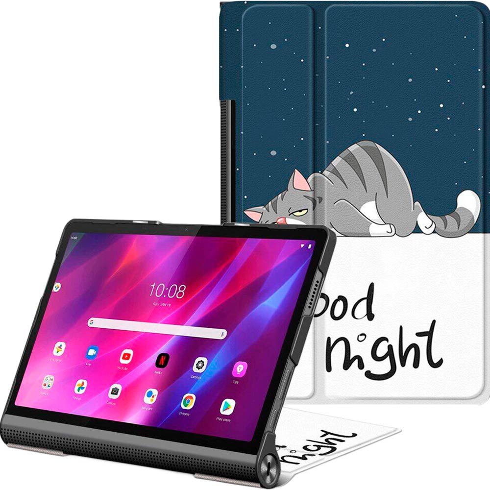 Чохол BECOVER Smart Case для Lenovo Yoga Tab 11 YT-706F Good Night (708720) Сумісність за брендом Lenovo