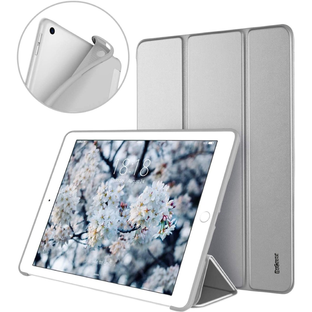 Чохол BECOVER Tri Fold Soft для Apple iPad 9.7" 2017/2018 Gray (706879) Сумісність за брендом Apple