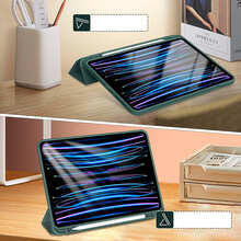 Чохол BECOVER Tri Fold Soft TPU для Apple iPad Pro 12.9 Dark Green (711116)