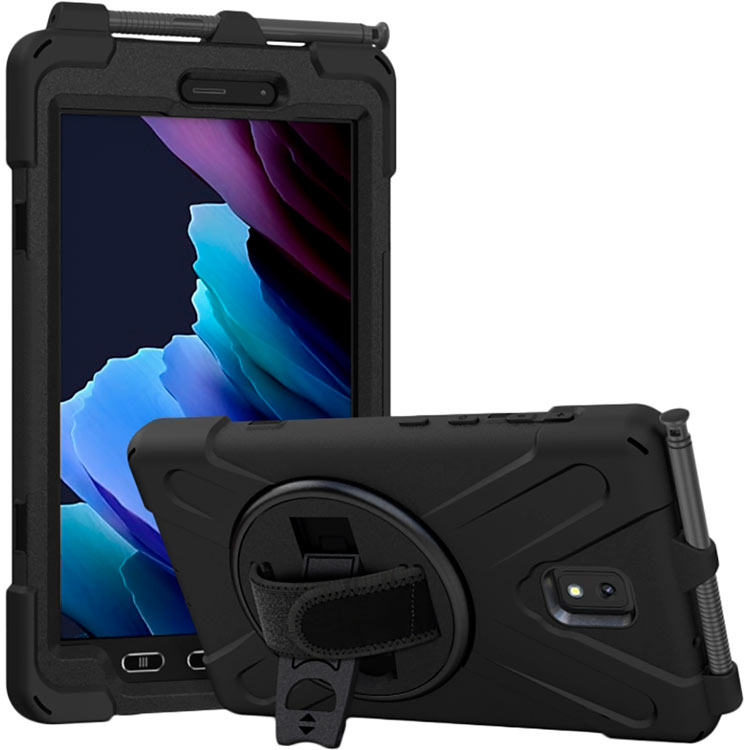 Чохол BECOVER Heavy Duty Case для Samsung Galaxy Tab Active 5 SM-X306B 8" Black (710949)