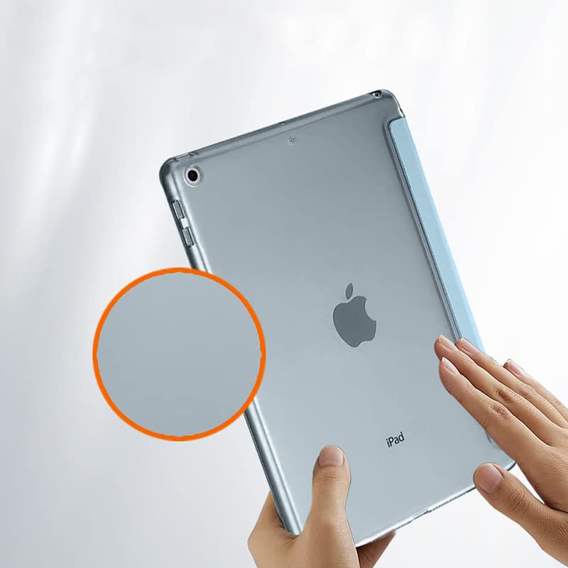 Чохол BECOVER Tri Fold Hard для Apple iPad 10.2 2019/2020/2021 Light Blue (711126) Сумісність за моделлю Apple iPad 10.2 2021