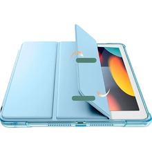 Чохол BECOVER Tri Fold Hard для Apple iPad 10.2 2019/2020/2021 Light Blue (711126)