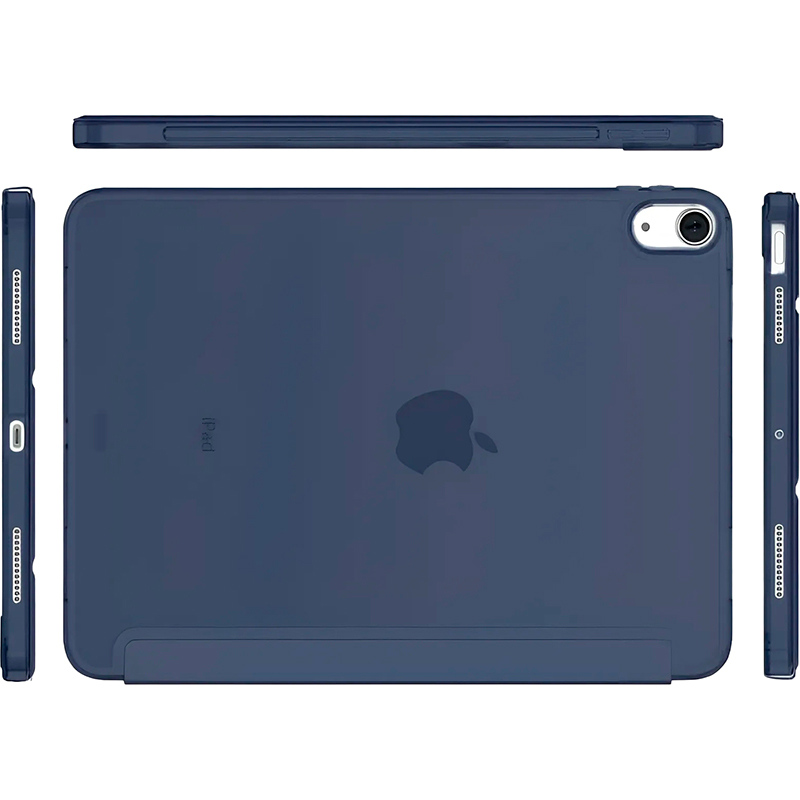 Чохол BECOVER Tri Fold Hard для Apple iPad Air (4/5) 2020/2022 10.9 Deep Blue (711128) Сумісність за моделлю Apple iPad Air 4