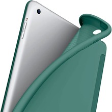 Чохол BECOVER Tri Fold Soft TPU Silicone для Apple iPad 9.7 2017/2018 Dark Green (711129)