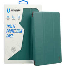 Чохол BECOVER Tri Fold Soft TPU Silicone для Apple iPad Air (4/5) 2020/2022 10.9 Dark Green (711130)