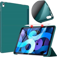 Чохол BECOVER Tri Fold Soft TPU Silicone для Apple iPad Air (4/5) 2020/2022 10.9 Dark Green (711130)