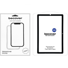 Захисне скло BECOVER 10D до Samsung Galaxy Tab S6 Lite Black (710802)