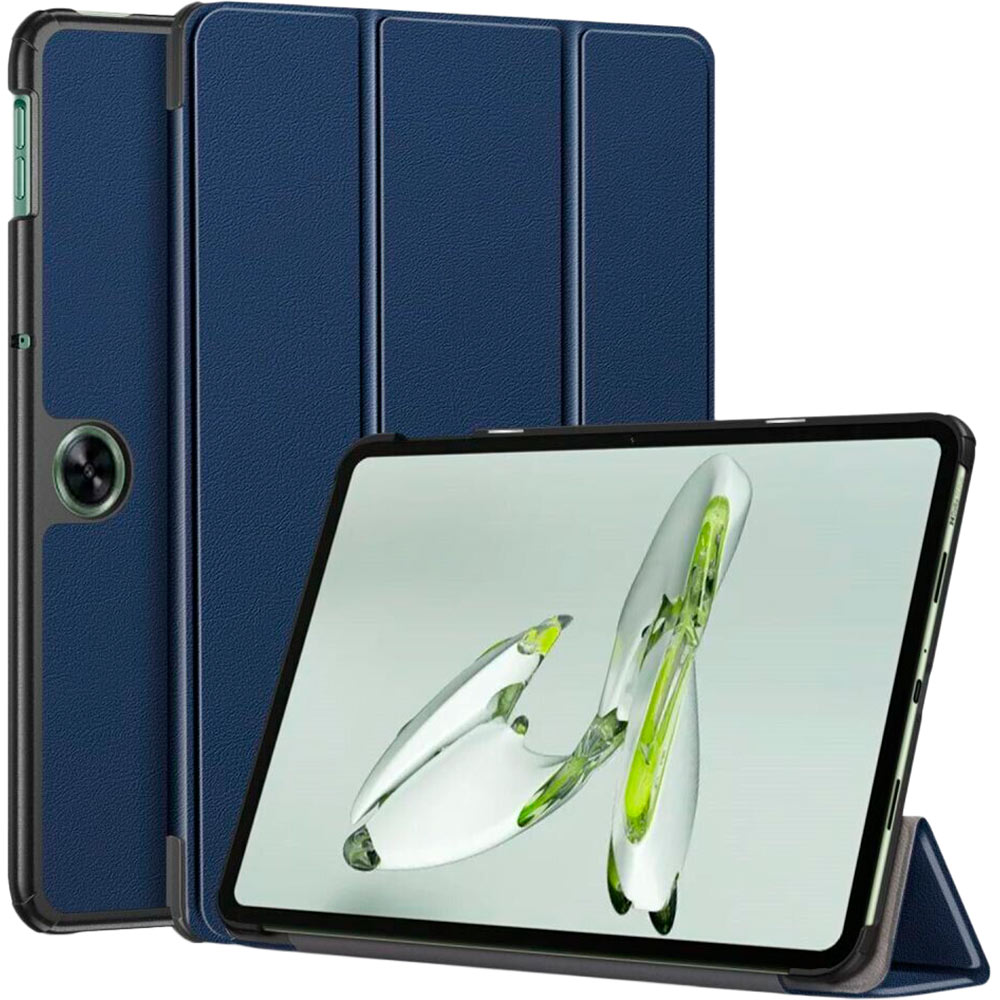 Чохол BECOVER Smart Case для OnePlus Pad Go 11.35" Deep Blue (710989) Матеріал штучна шкіра