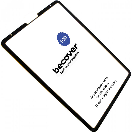 Захисне скло BECOVER 10D для Xiaomi Redmi Pad SE 11" Black (710590) Сумісність за моделлю Xiaomi Redmi Pad SE