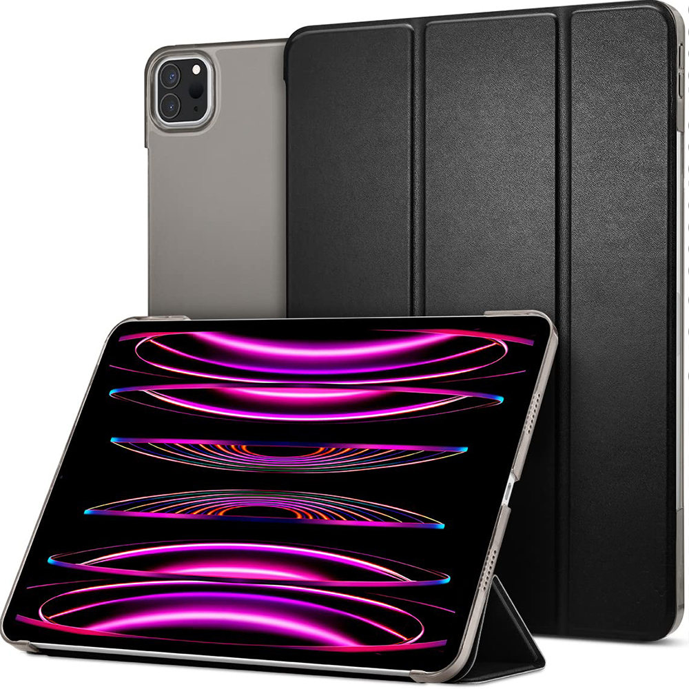 Чехол BECOVER Tri Fold Hard для Apple iPad Pro 12.9 2020/2021/2022 Black (709668)