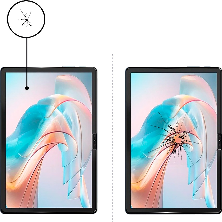 Защитное стекло BECOVER для Pixus Line 10.1" Transparent (710649) Совместимость по модели Pixus Line