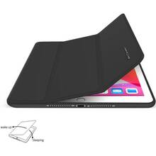 Чехол BECOVER Tri Fold Soft TPU Apple Pencil для iPad Air (4/5) 10.9" Black (711106)