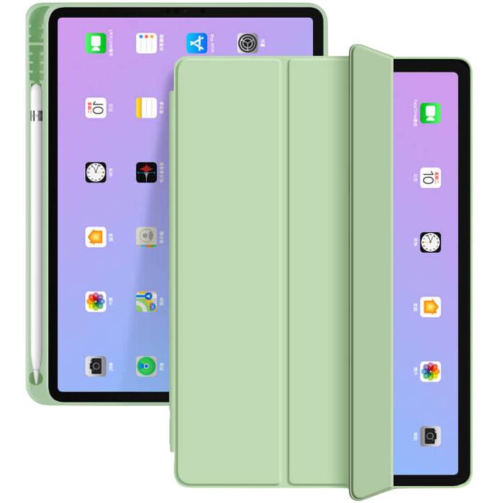 Чохол BECOVER Tri Fold Soft TPU Apple Pencil для iPad Air (4/5) 10.9" Green (711107) Сумісність за моделлю Apple iPad Air 10.9" 2020