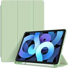 Чохол BECOVER Tri Fold Soft TPU Apple Pencil для iPad Air (4/5) 10.9" Green (711107)