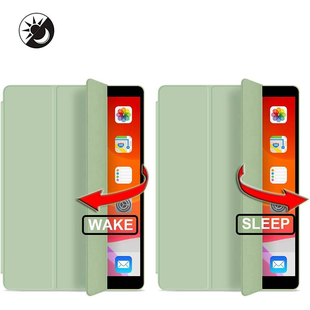 Чохол BECOVER Tri Fold Soft TPU Apple Pencil для iPad Air (4/5) 10.9" Green (711107) Матеріал поліуретан