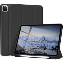 Чехол BECOVER Tri Fold Soft TPU Apple Pencil для iPad Pro 11 Black (711109)